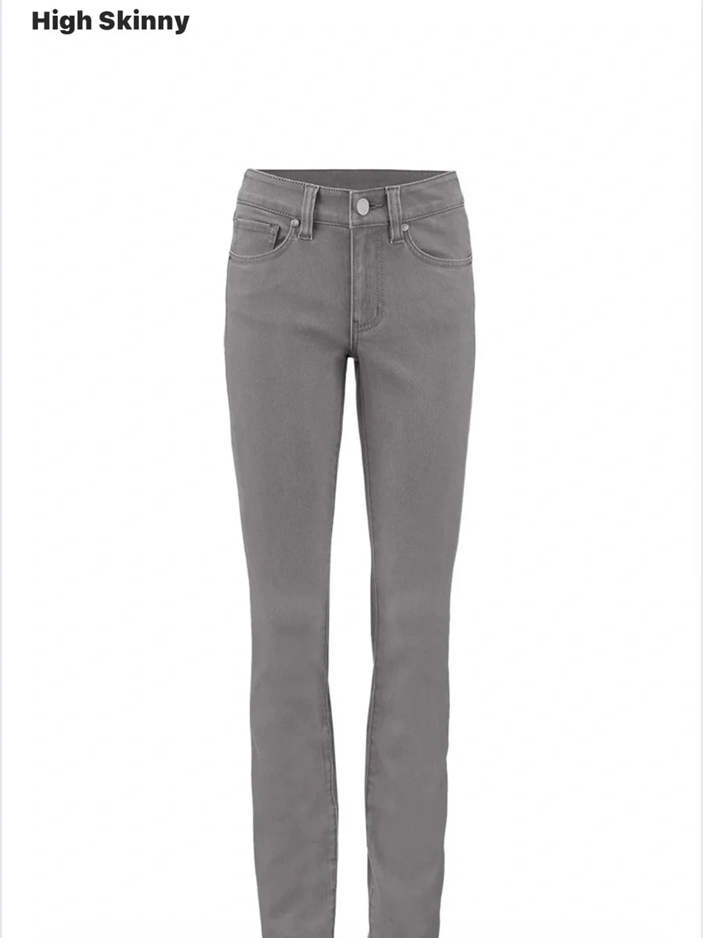 Cabi Smoked Pearl High-Rise Skinny Jeans